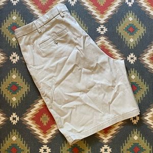 NWOT* Savane Grey Flat Front Shorts